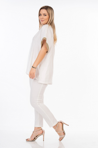Μπλούζα Oversize σε Rayon ύφασμα