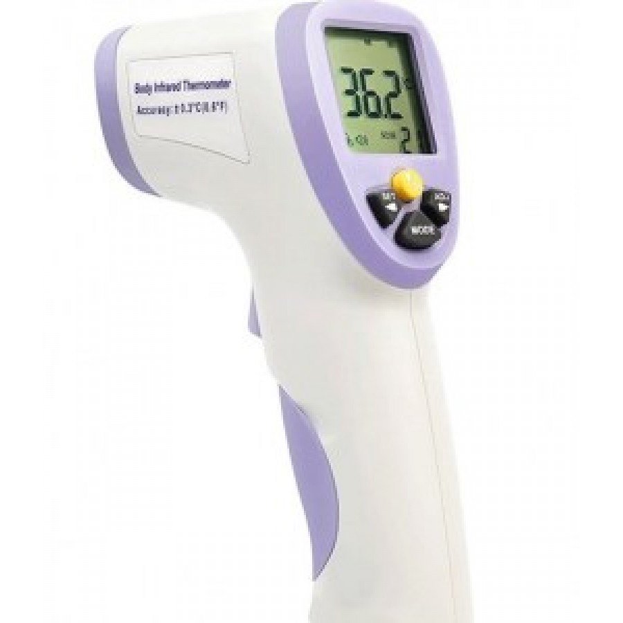 Θερμόμετρο μετώπου ανέπαφης μέτρησης Body Infrared Thermometer λευκό