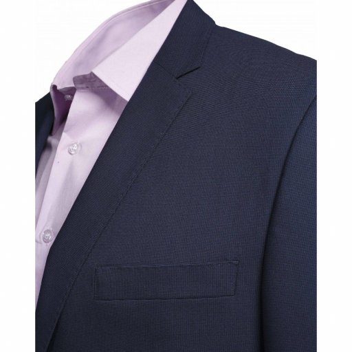 Κουστούμι Mens Figure wool 80% pol 20% μπλε