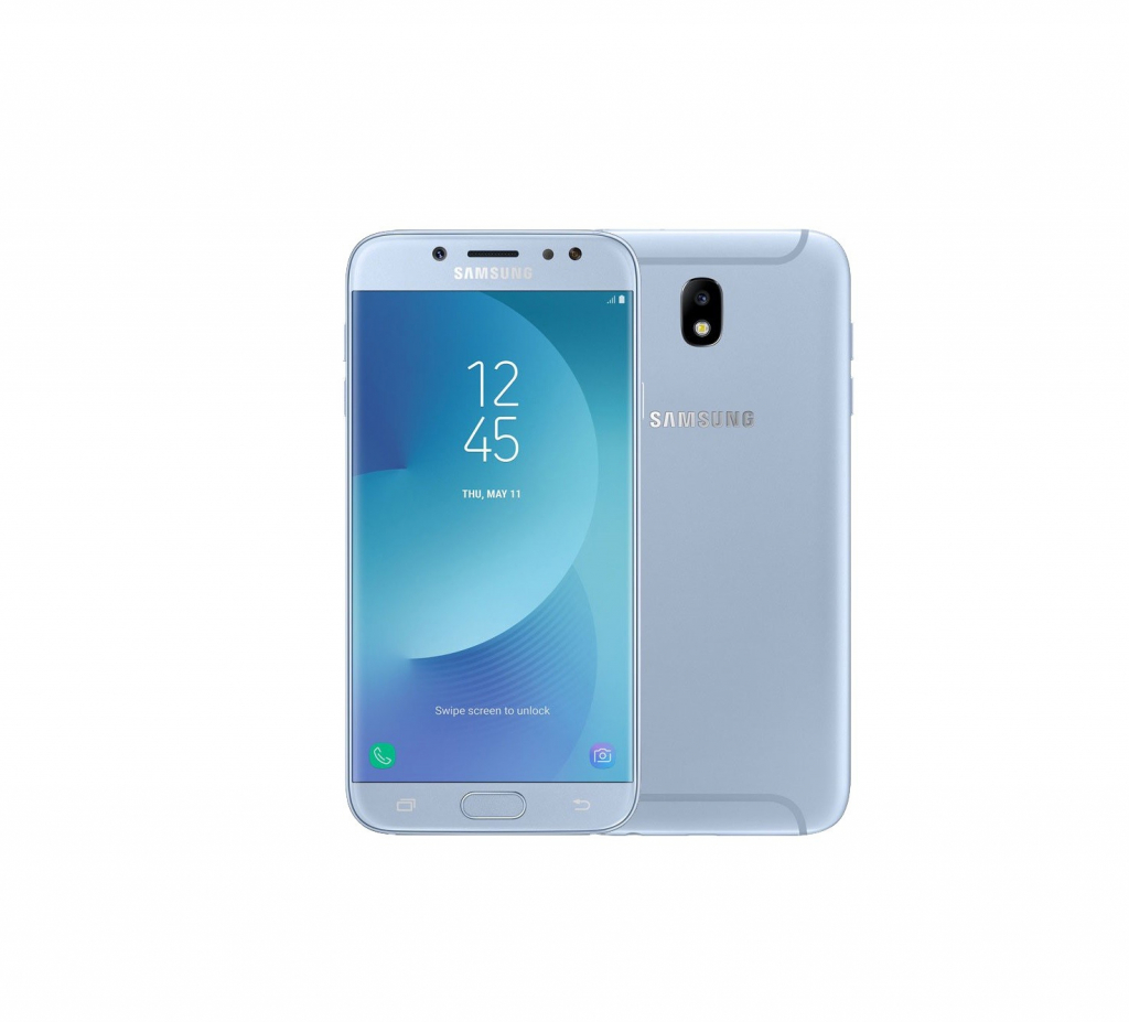 j7 blue silver