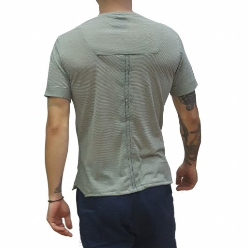 Μπλουζάκι  t-shirt  "In Fashion Belman"  σε χρώμα χακί ανοιχτό 
βαμβάκι 80%-πολυέστερ 20% ΣΤΕNH ΓΡΑMΜΗ SLIM FIT 