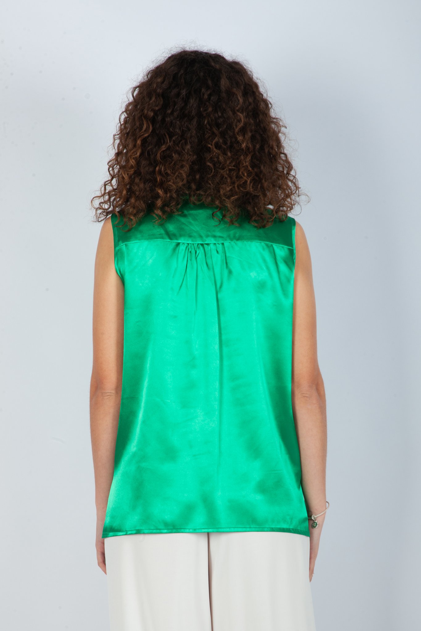 Πρασινο satin πουκαμισο 2390( sold out)