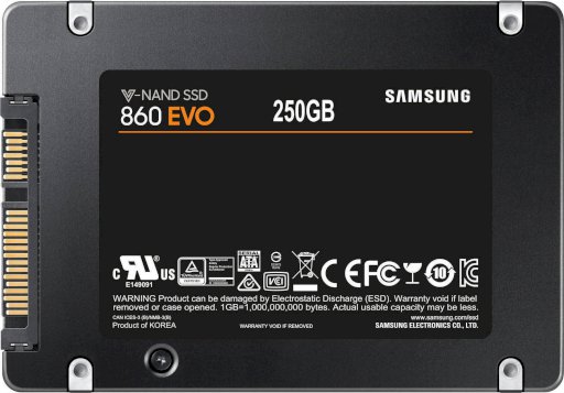 860 EVO 250 GB Sata3 MZ-76E250BEU