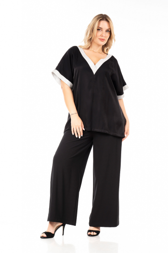 Μπλούζα Oversize σε Rayon ύφασμα