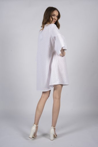 Broderie white dress 