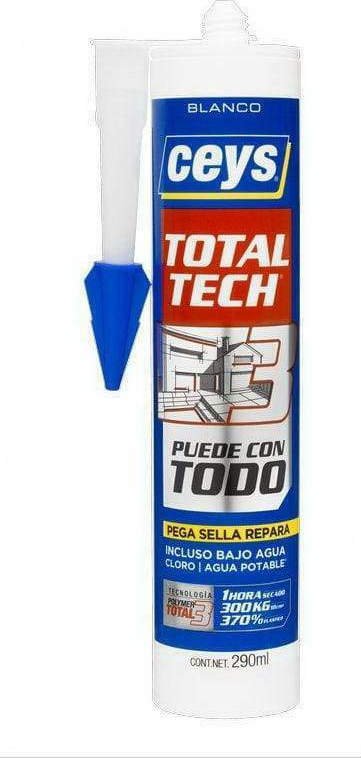 Ceys Total Tech Συγκολλητική Μαστίχη Διάφανη 290ml