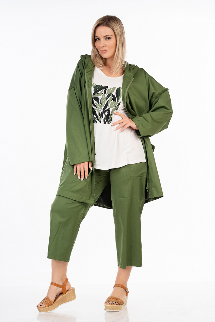 Μπουφάν/Ζακέτα σε βαμβακερό ύφασμα