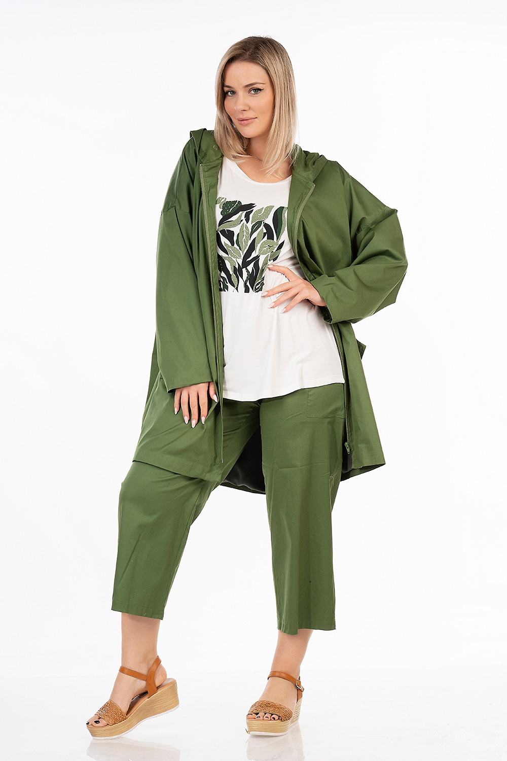 Μπουφάν/Ζακέτα σε βαμβακερό ύφασμα