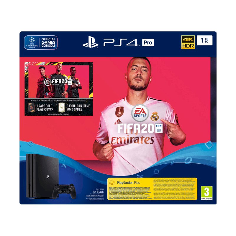 SONY PlayStation 4 Pro 1TB & FIFA 20 (PS719979005)