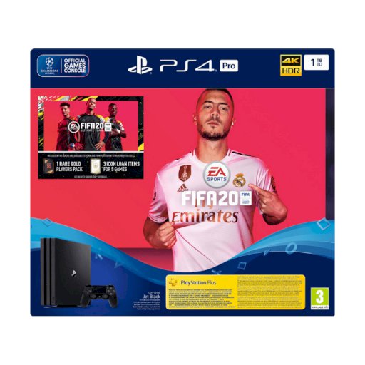 SONY PlayStation 4 Pro 1TB & FIFA 20 (PS719979005)