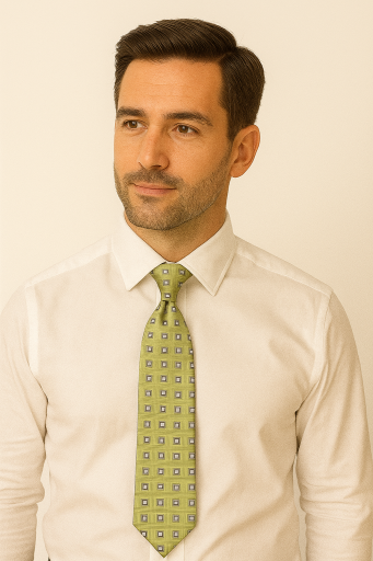 Γραβάτα Υψηλή ποιότητας υφάσματος Χειροποίητο προϊόν Ποιοτικός έλεγχος για κάθε κομμάτι ξεχωριστά με τετράγωνα φυστικη