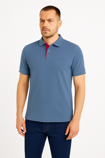 Μπλουζάκι POLO Ανδρίκο κοντό μανικη μπλε navy