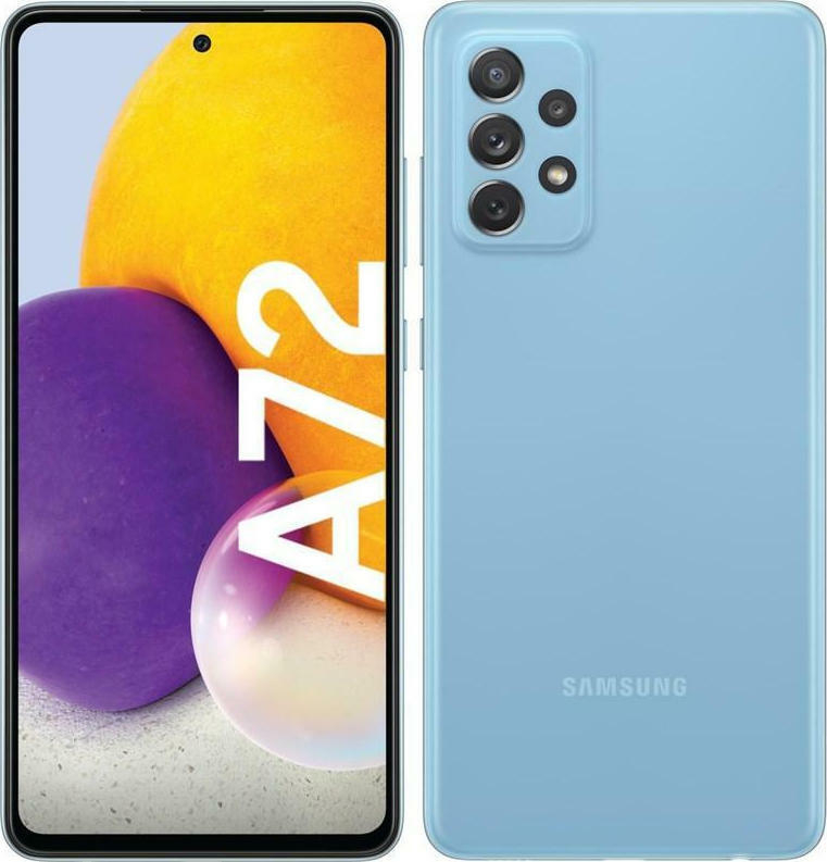 Samsung Galaxy A72 4g 128gb Dual Awesome Blue Sm A725fds Anamo Gr