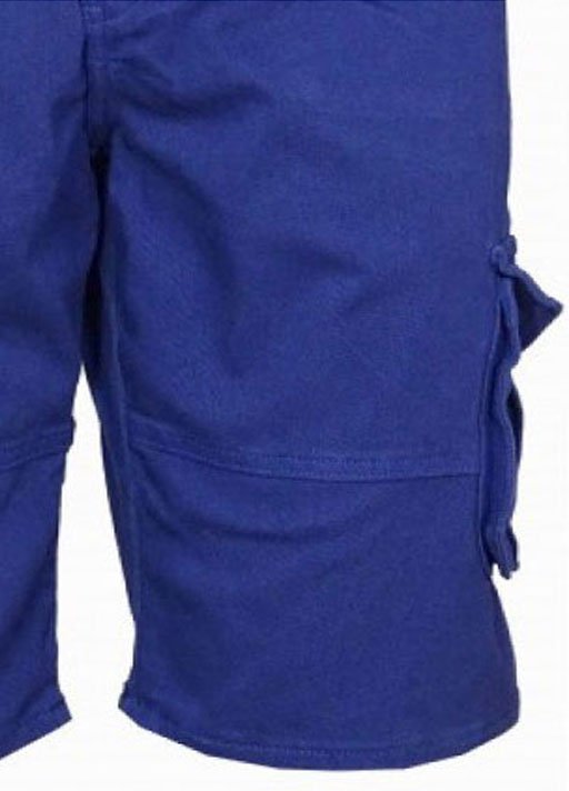 Βερμούδα Ελαστική Cargo Μπλέ cotton-98% lycra 2%