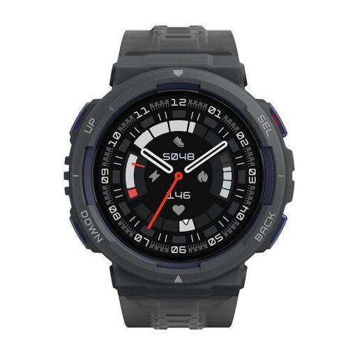 Amazfit Active Edge 46mm Smartwatch (Midnight Pulse)