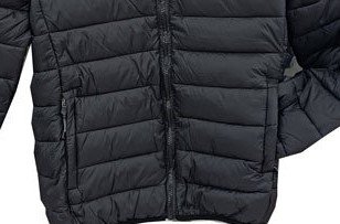 Μπουφάν jacket North Star SLIM FIT Kapitone In Fashion σε Μαύρο