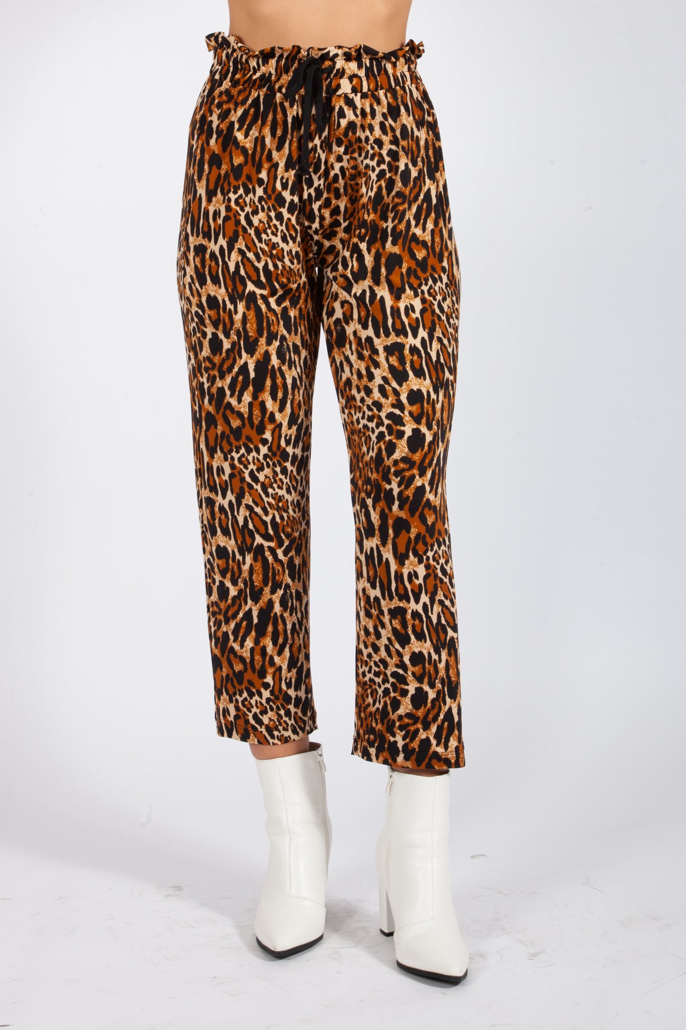 Παντελόνι τύπου σαλβαρι animal print(sold out)