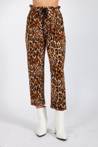 Παντελόνι τύπου σαλβαρι animal print(sold out)