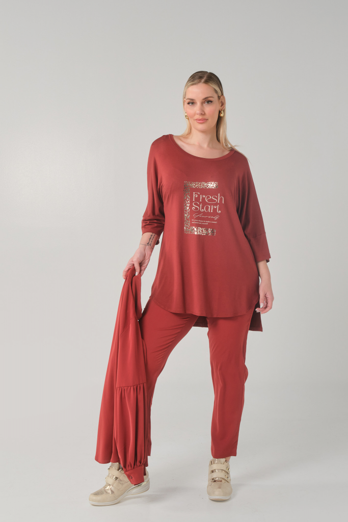 Μπλούζα (μπλουζοφόρεμα) Viscose 