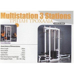 Τριπλή Τροχαλία / Multistation 3 Stations