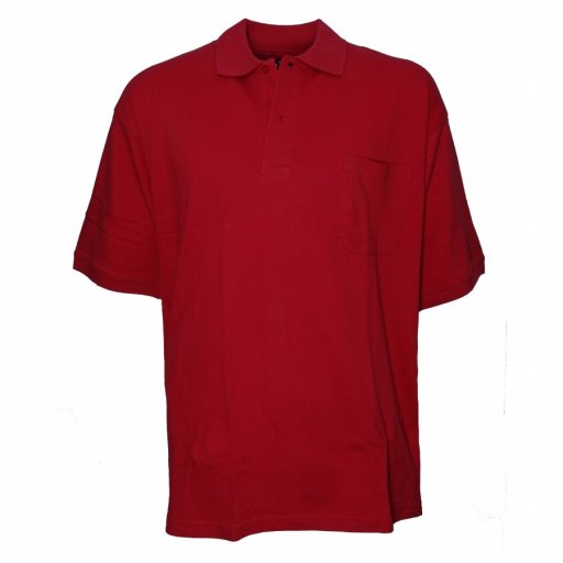 Μπλούζα Polo Pique σε χρώμα κόκκινο 