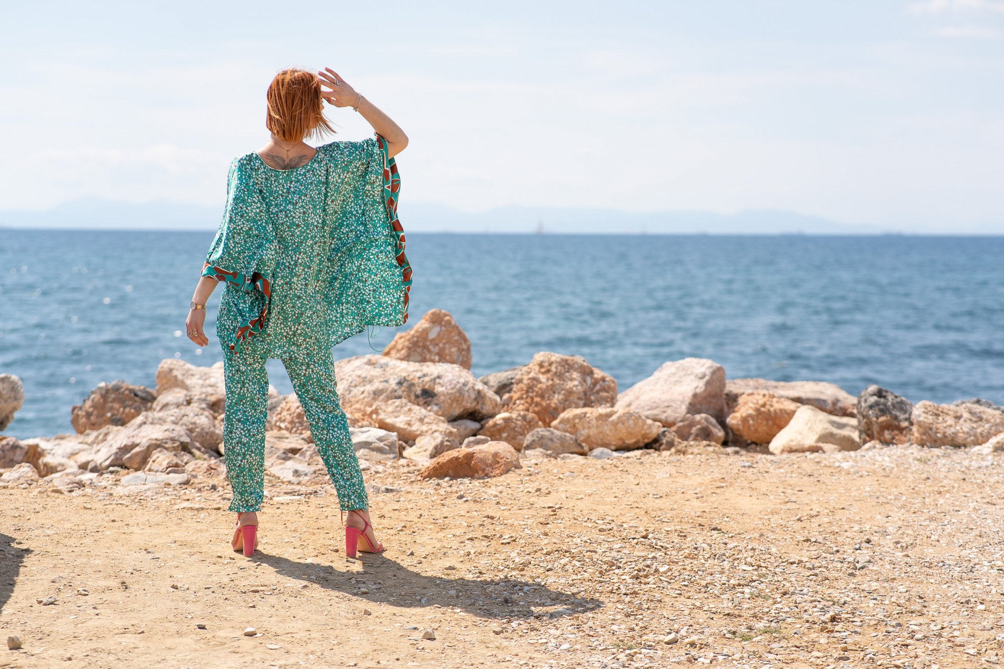 SALVARI pants SATIN 