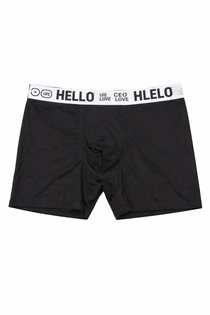 Ανδρικά Μπόξερ, Καθημερινό Μοντέρνο Αθλητικό Εσώρουχο Μαύρο