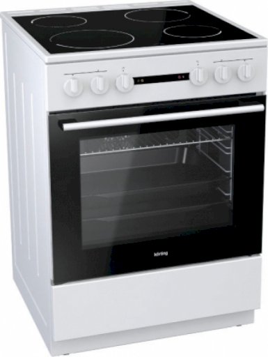 KEC 6141 WG 71lt Κουζίνα 71lt με Κεραμικές Εστίες Π60εκ.