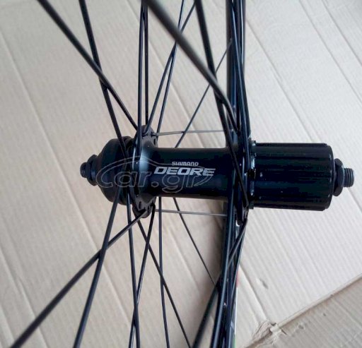 Ζεύγος τροχών  28"/29" με κέντρα CENTER LOCK 32H SHIMANO DEORE & ΒΙΑΝCHI ζάντες
