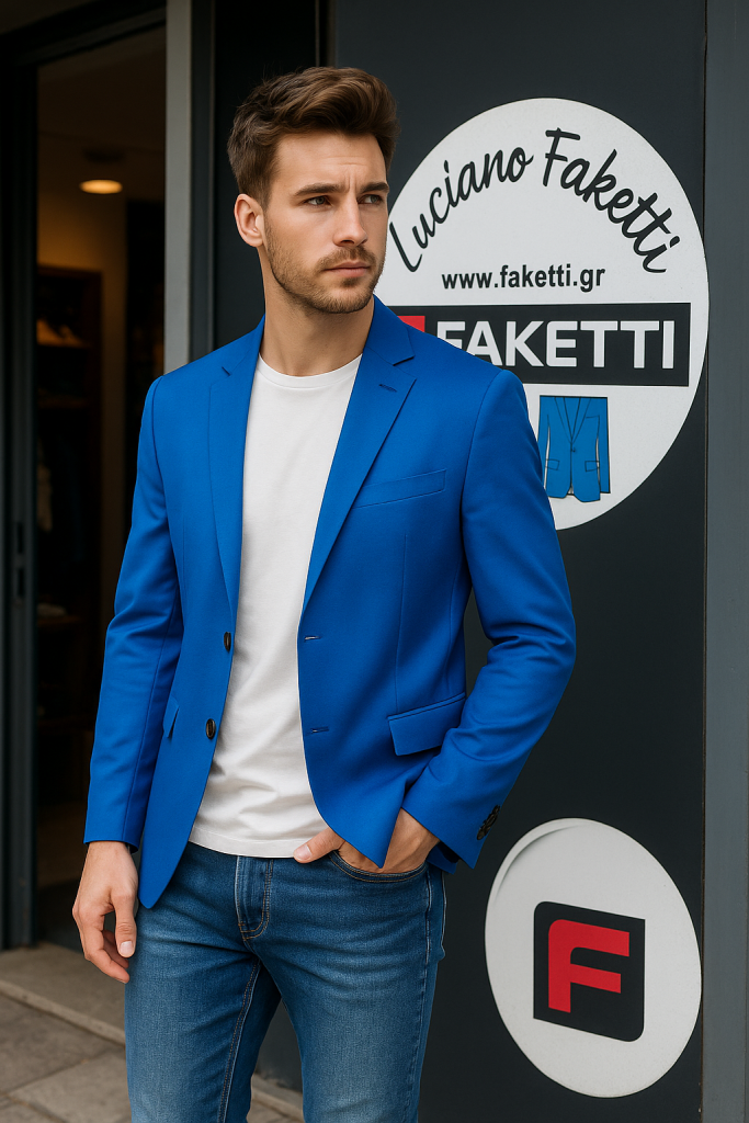 Σακακι Ανδρικό ρουα ελληνικης κατασκευης