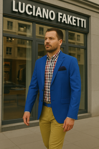 Σακάκι fashion sport Luciano Faketti ρουα