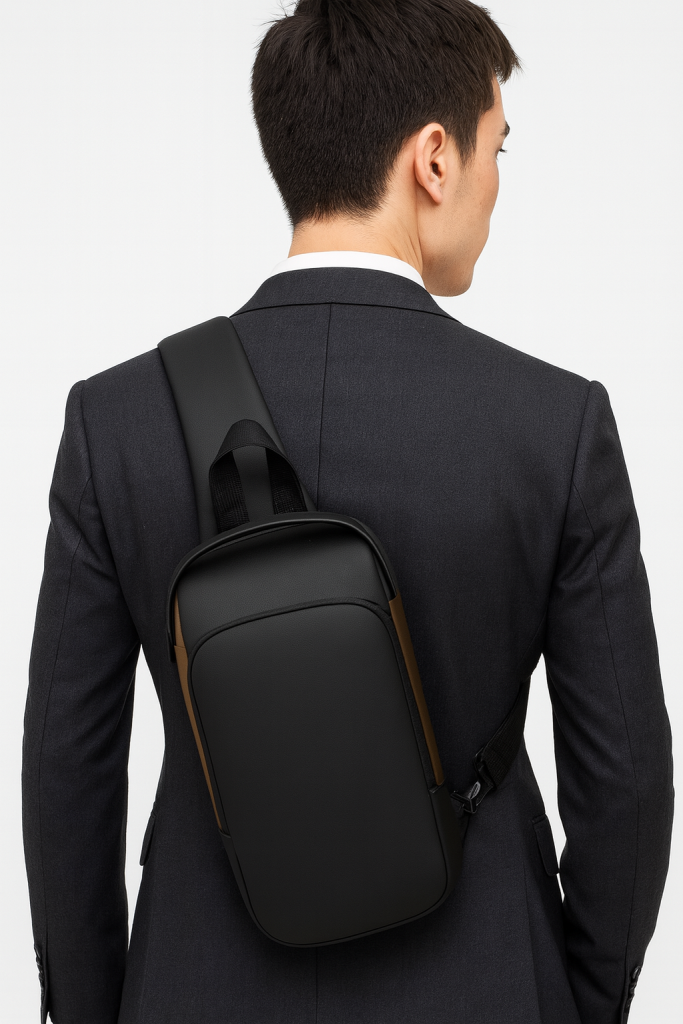 Τσάντα Αντικλεπτική Μοτοσυκλέτας με Κλειδαριά, Μετατρέψιμη Τσάντα Ώμου, Φερμουάρ & Αντικλεπτικό Διαμέρισμα, Ρυθμιζόμενος Ιμάντας, Θήκη για Κινητό/Τάμπλετ - Για Μετάβαση, Ταξίδια, Μοτοσικλέτα