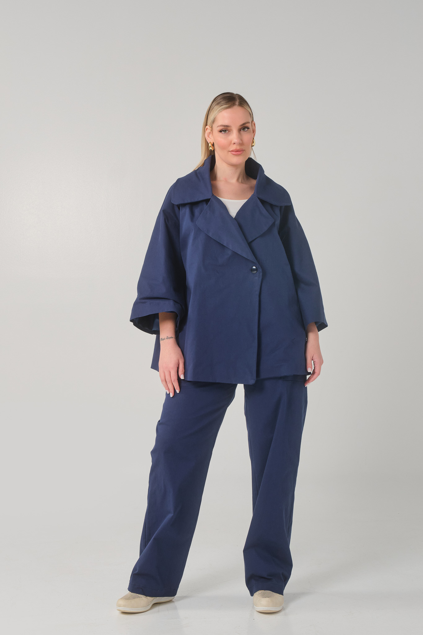 Σακάκι σε βαμβακερό ύφασμα