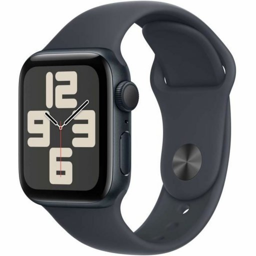 Apple Watch SE 2024 Aluminium 40mm (Midnight με Midnight Sport Band (M/L))