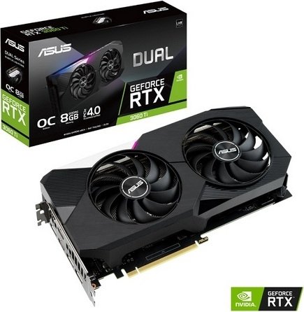 Asus GeForce RTX 3060 Ti Dual OC V2 8GB GDDR6 DUAL-RTX3060TI-O8G-V2