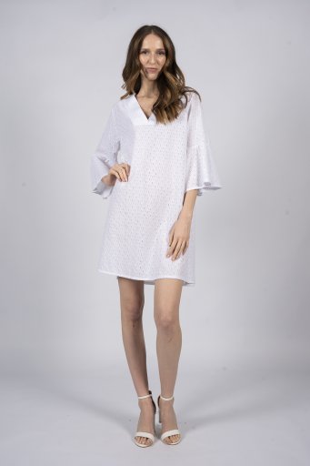 Broderie white dress 