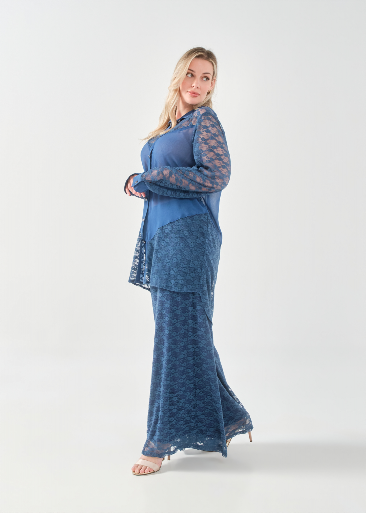 Πουκαμίσα άνιση σε loose γραμμή