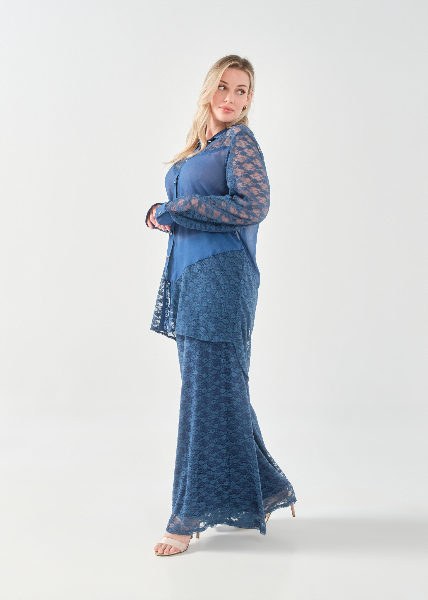 Πουκαμίσα άνιση σε loose γραμμή