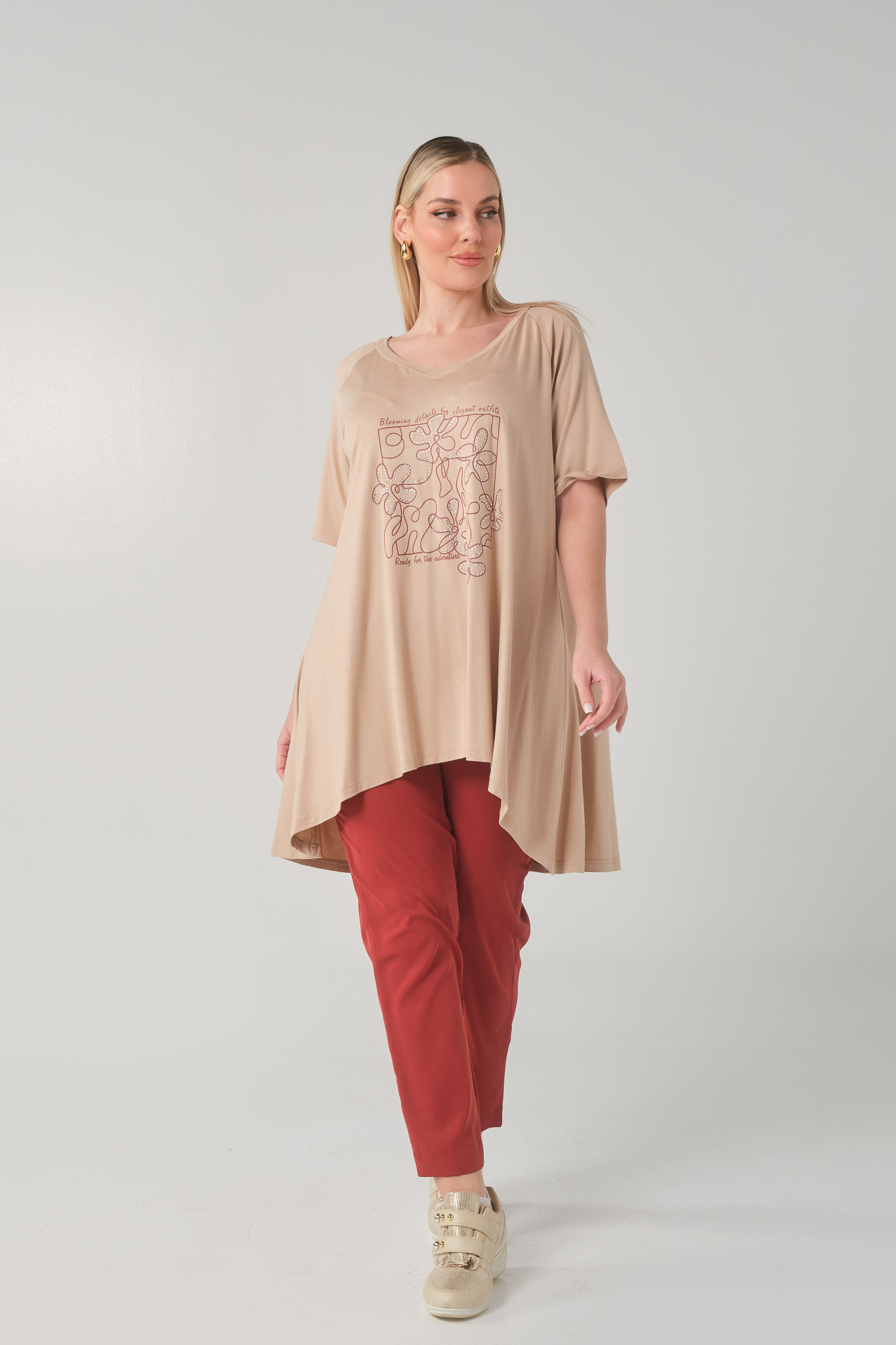 Μπλούζα (μπλουζοφόρεμα) Viscose