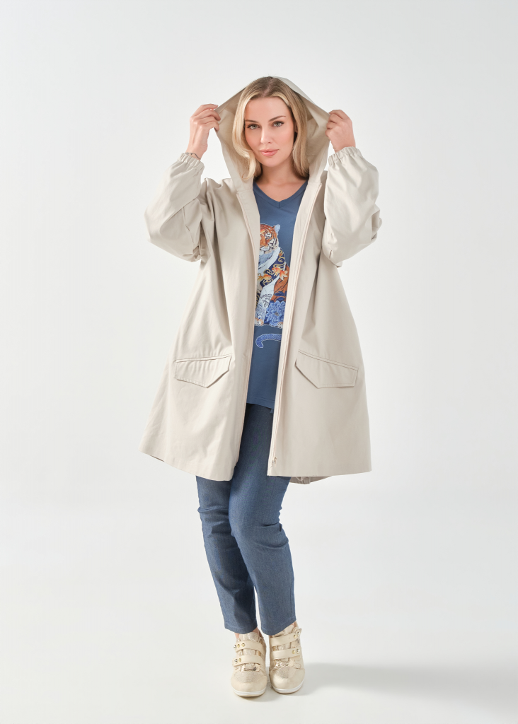 Μπουφάν/Ζακέτα σε βαμβακερό ύφασμα