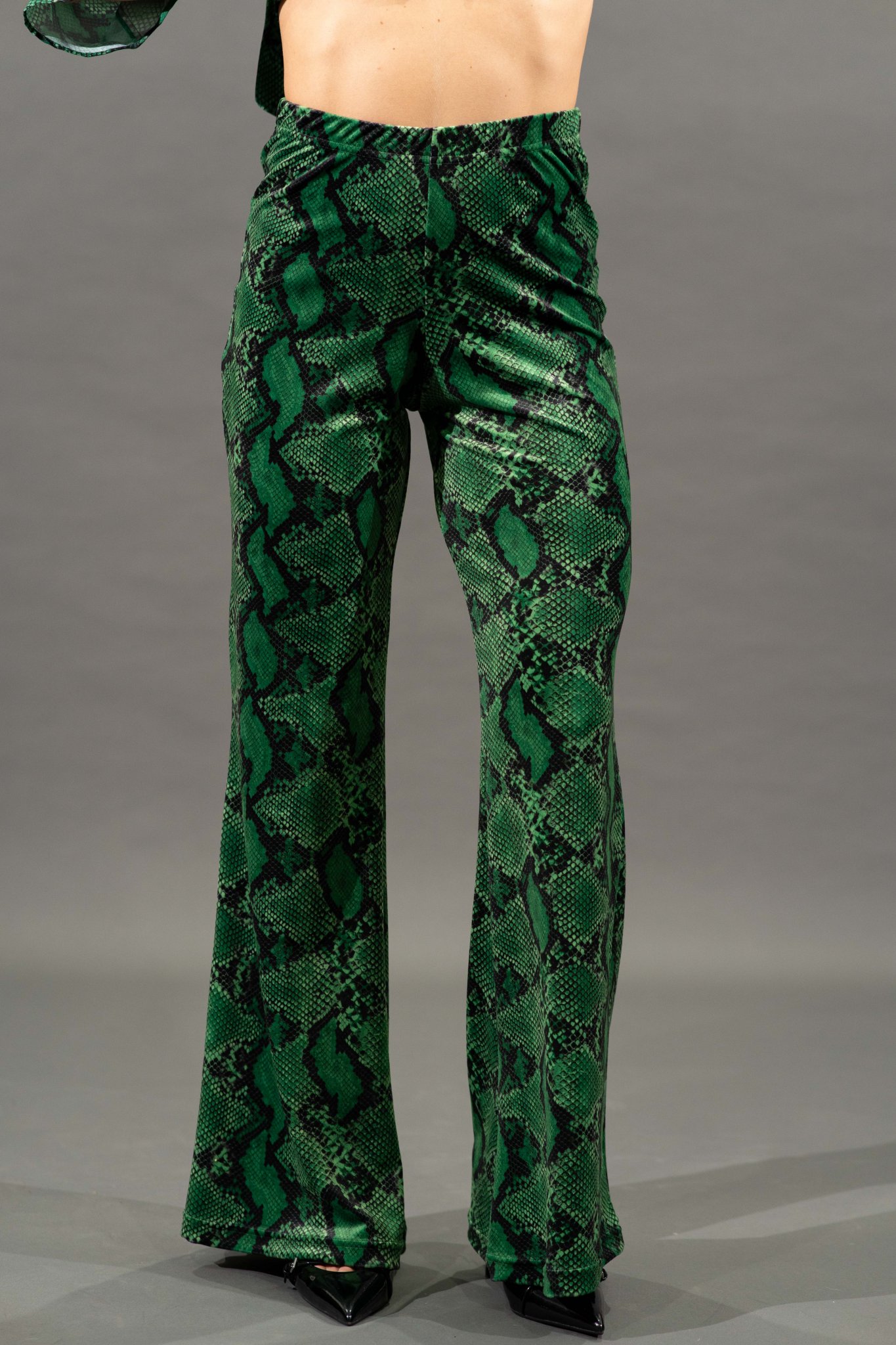 VELVET PANTS SNAKE 