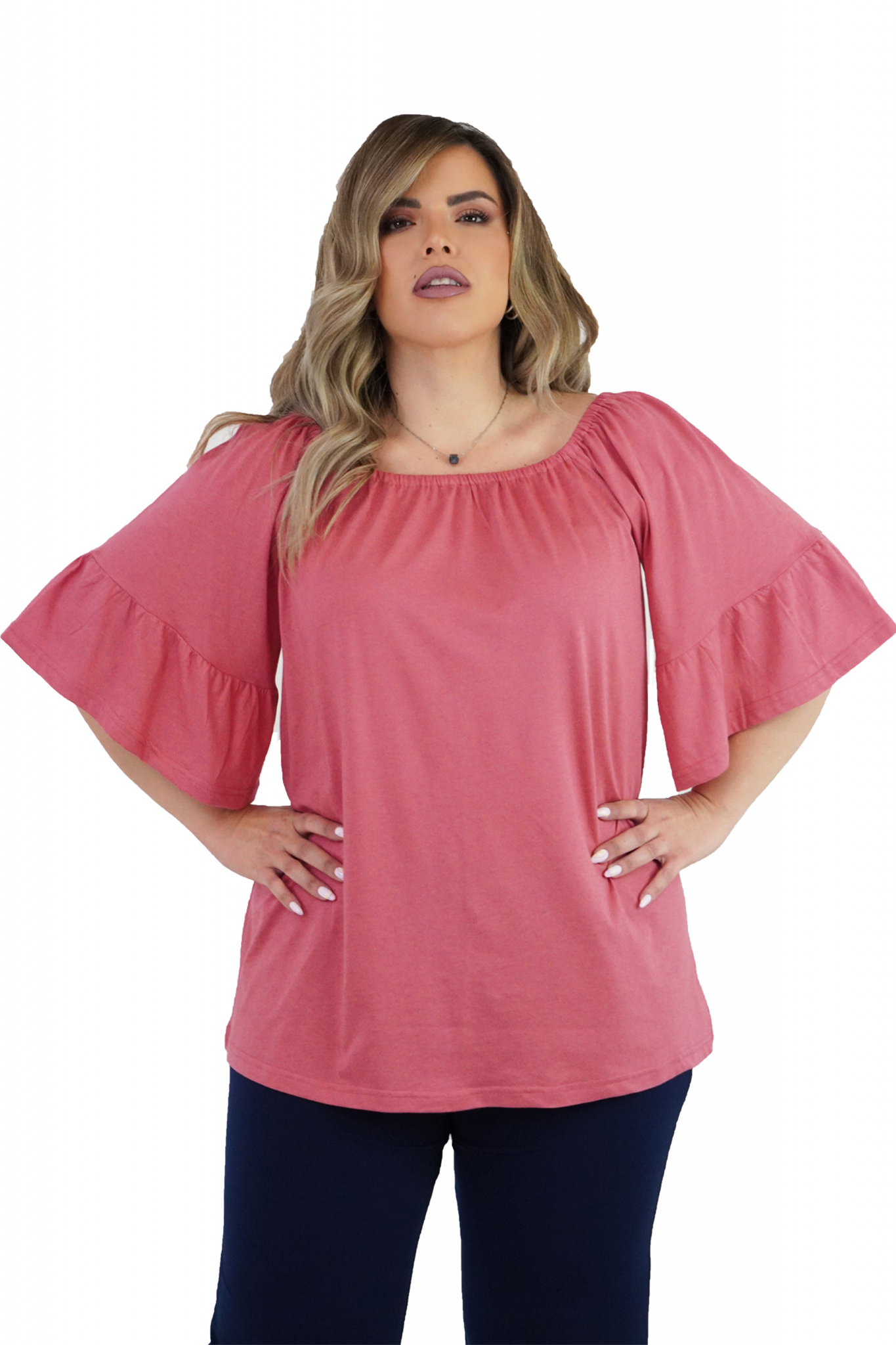 Μπλούζα Viscose off shoulder