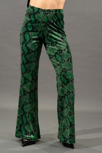 VELVET PANTS SNAKE 