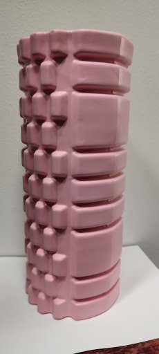 Hollow Foam Roller 13,5 x 33cm Κύλινδρος μασάζ Ροζ