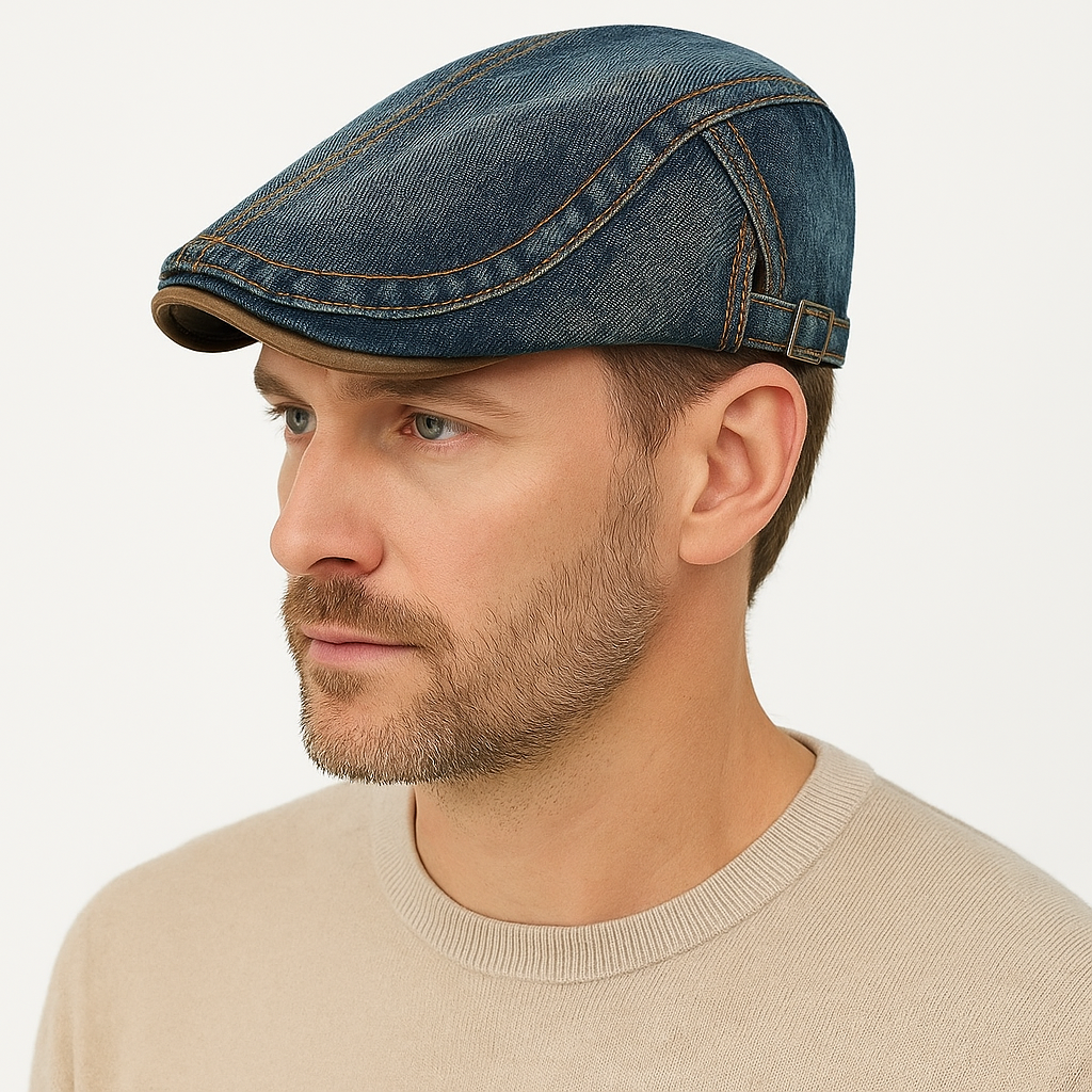 Τραγιάσκα καπέλο andriko τζιν blue denim