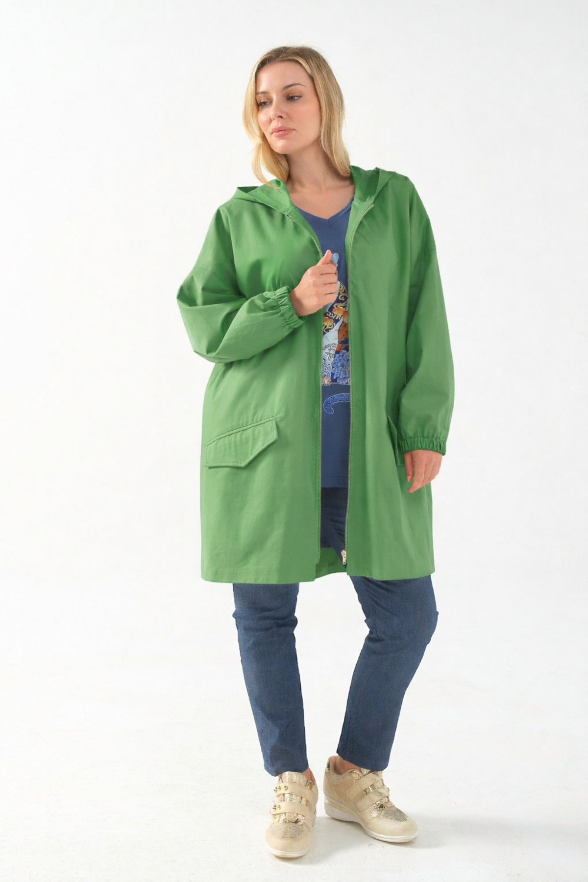 Μπουφάν/Ζακέτα σε βαμβακερό ύφασμα