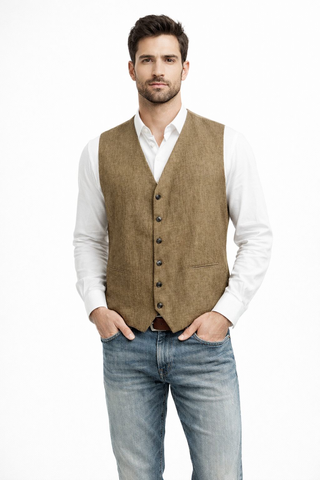 ΓΙλέκο Ανδρικο μπεζ μελανζ 