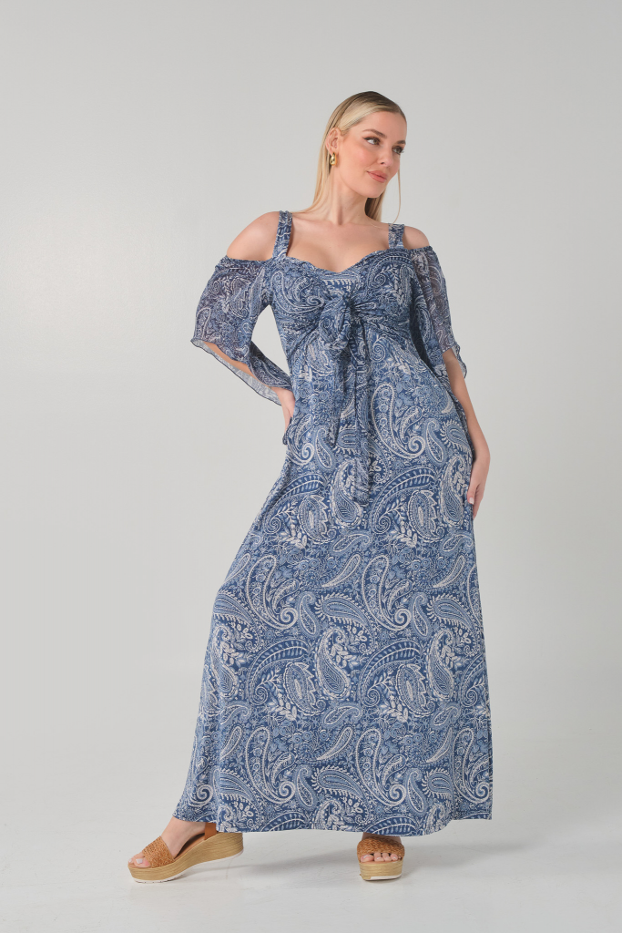 Φόρεμα μάξι σε Jersey