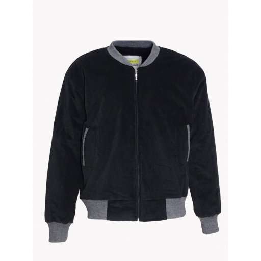 Μπουφάν Blue Lake BOMBER suet black μαυρο 