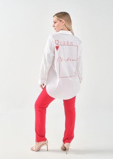 Πουκάμισο σε ελαστική ποπλίνα